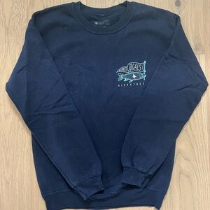 Nifty Navy Crewneck Sweater